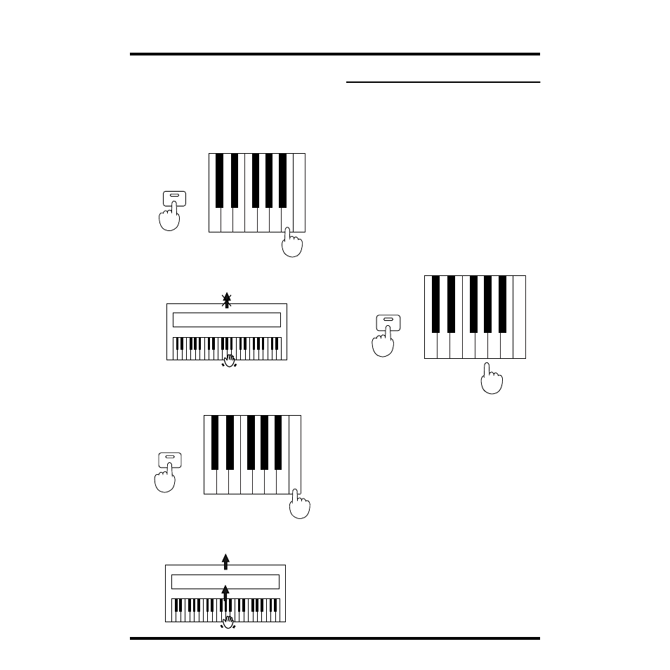 Switching local on/off, Omni on/off, Switching omni on/off | Roland pt-2000 User Manual | Page 20 / 28