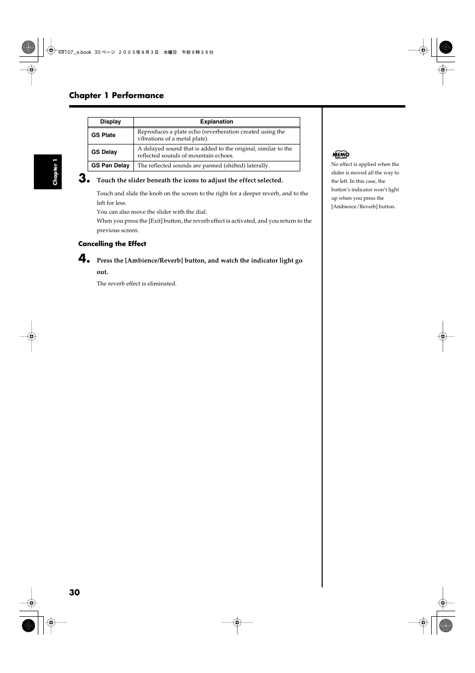Roland KR107 User Manual | Page 30 / 196