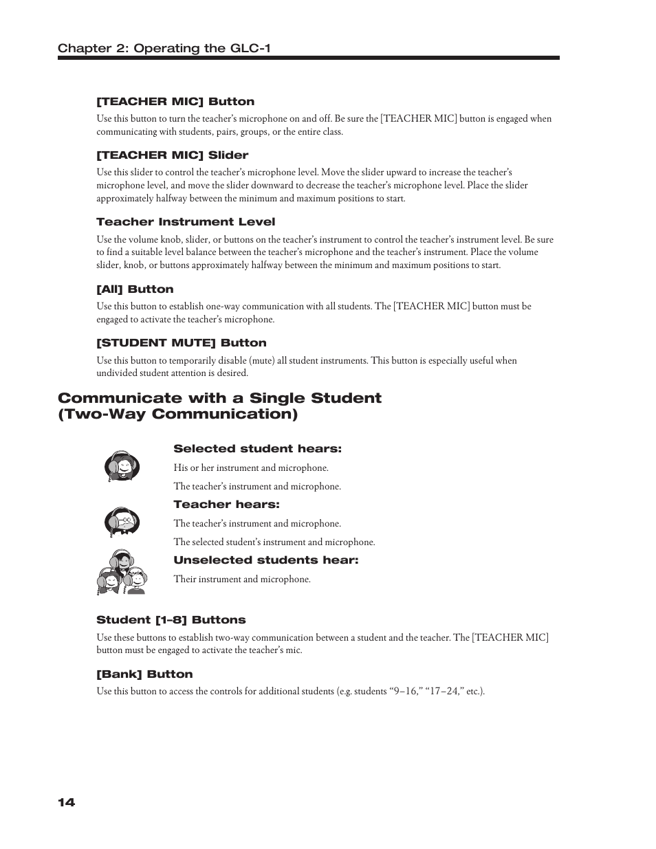 Roland Group-Learning Controller GLC-1 User Manual | Page 15 / 26