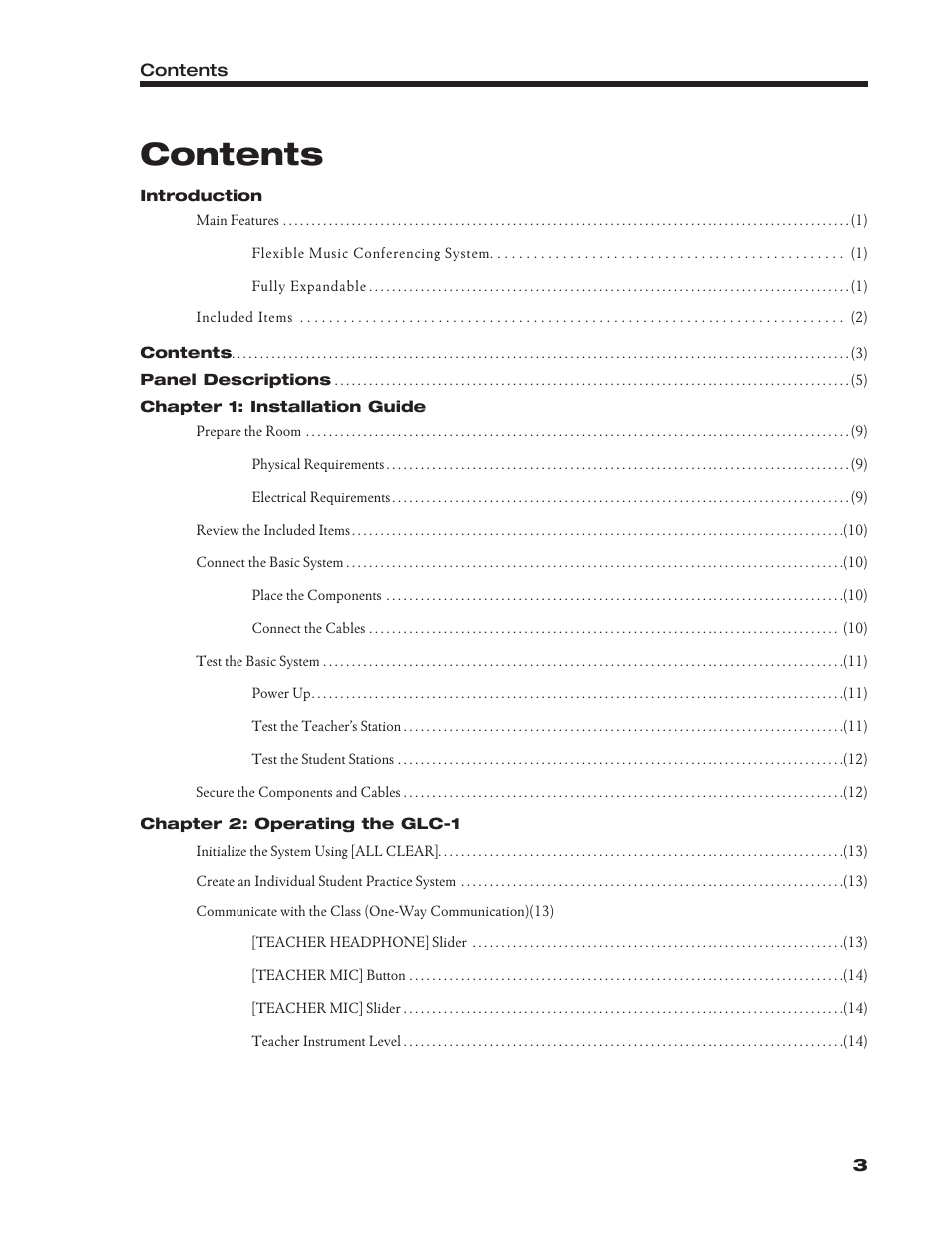 Roland Group-Learning Controller GLC-1 User Manual | Page 4 / 26