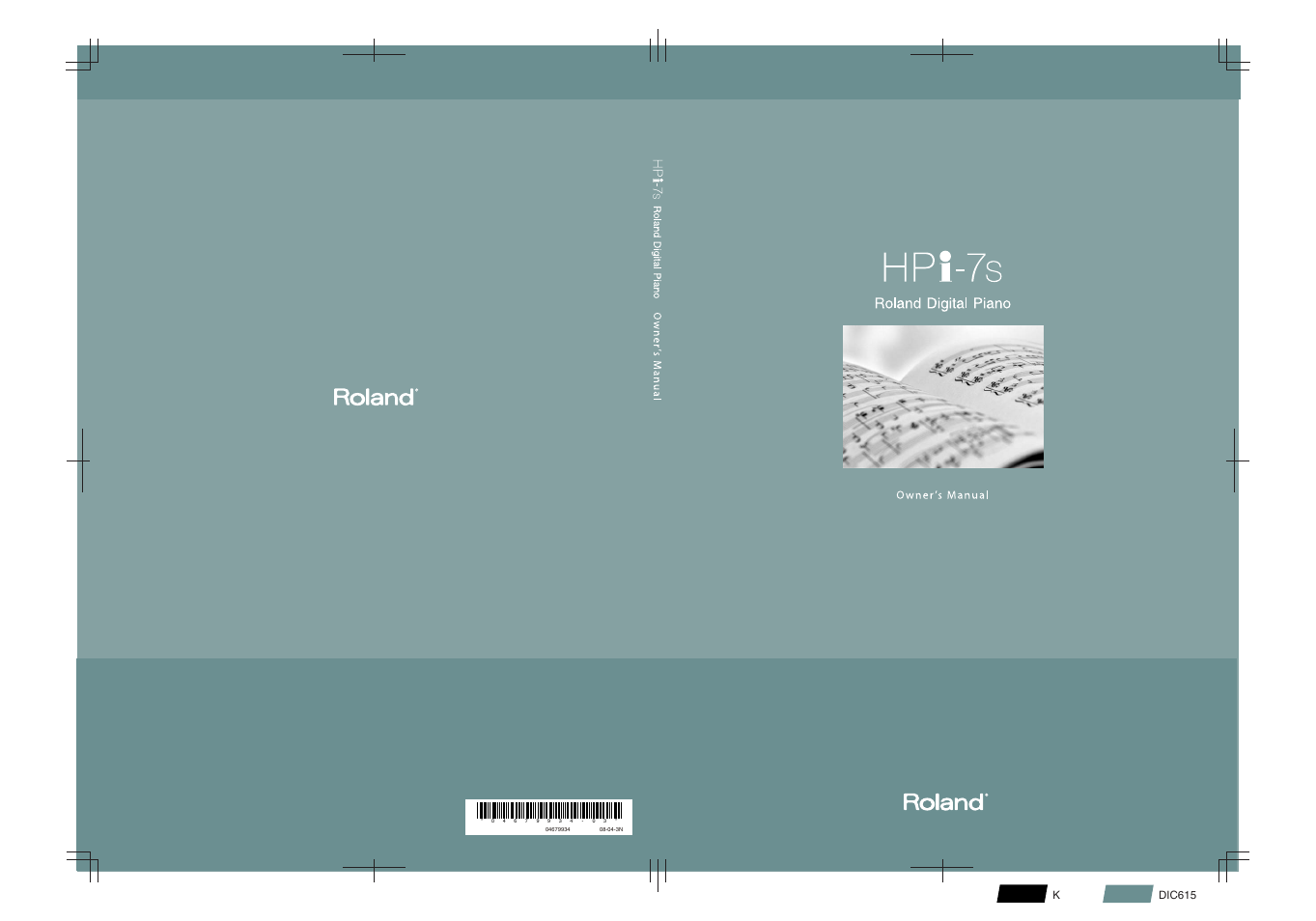 Dic615 k | Roland HPi-7S User Manual | Page 136 / 136