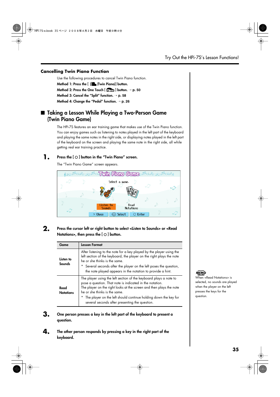 Roland HPi-7S User Manual | Page 35 / 136