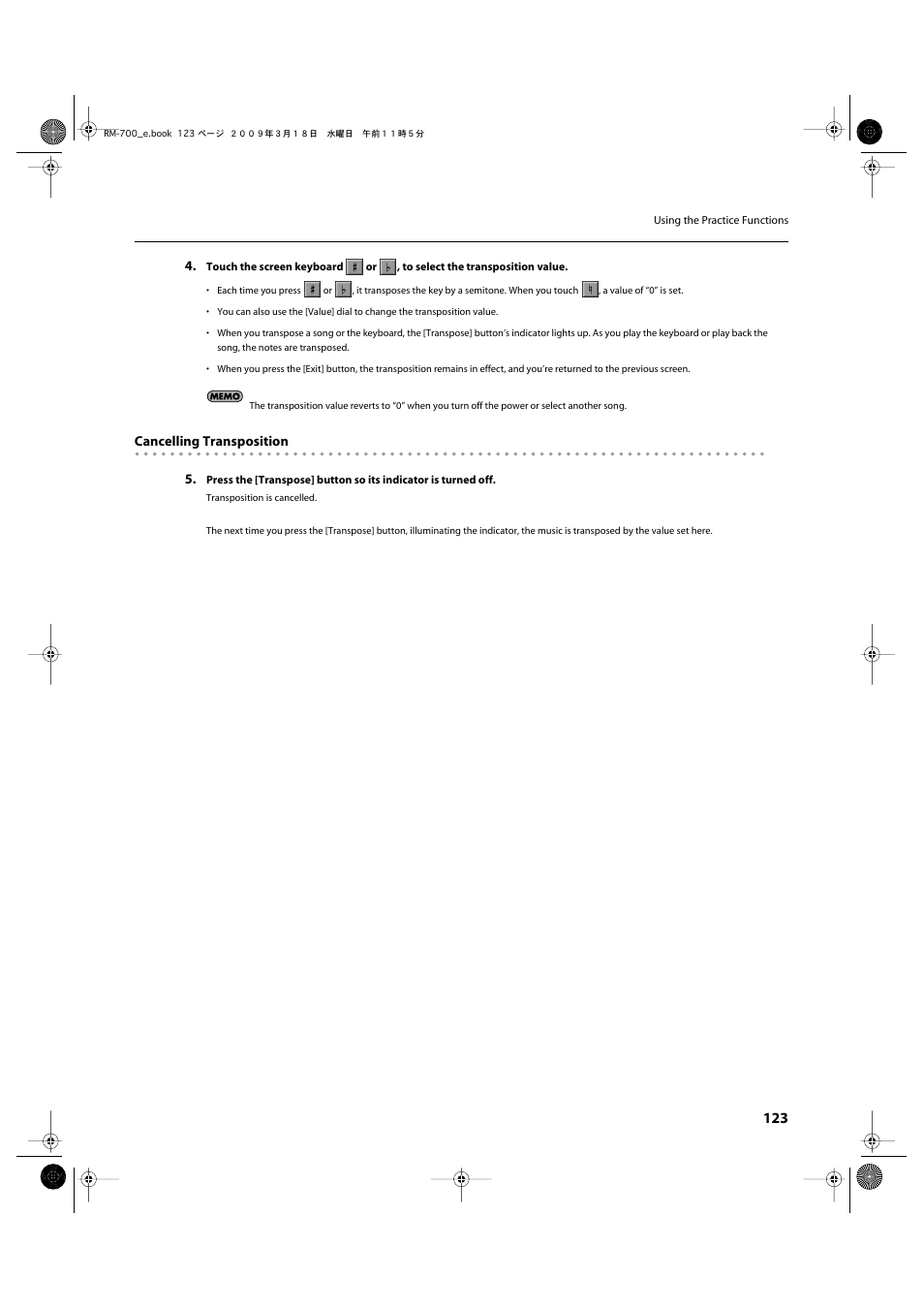 Roland RM-700 User Manual | Page 122 / 238