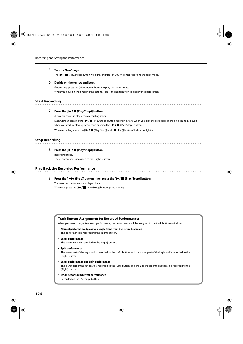 Roland RM-700 User Manual | Page 125 / 238