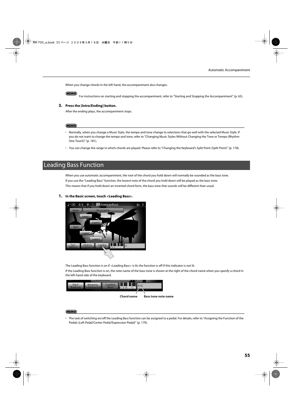 Leading bass function | Roland RM-700 User Manual | Page 54 / 238