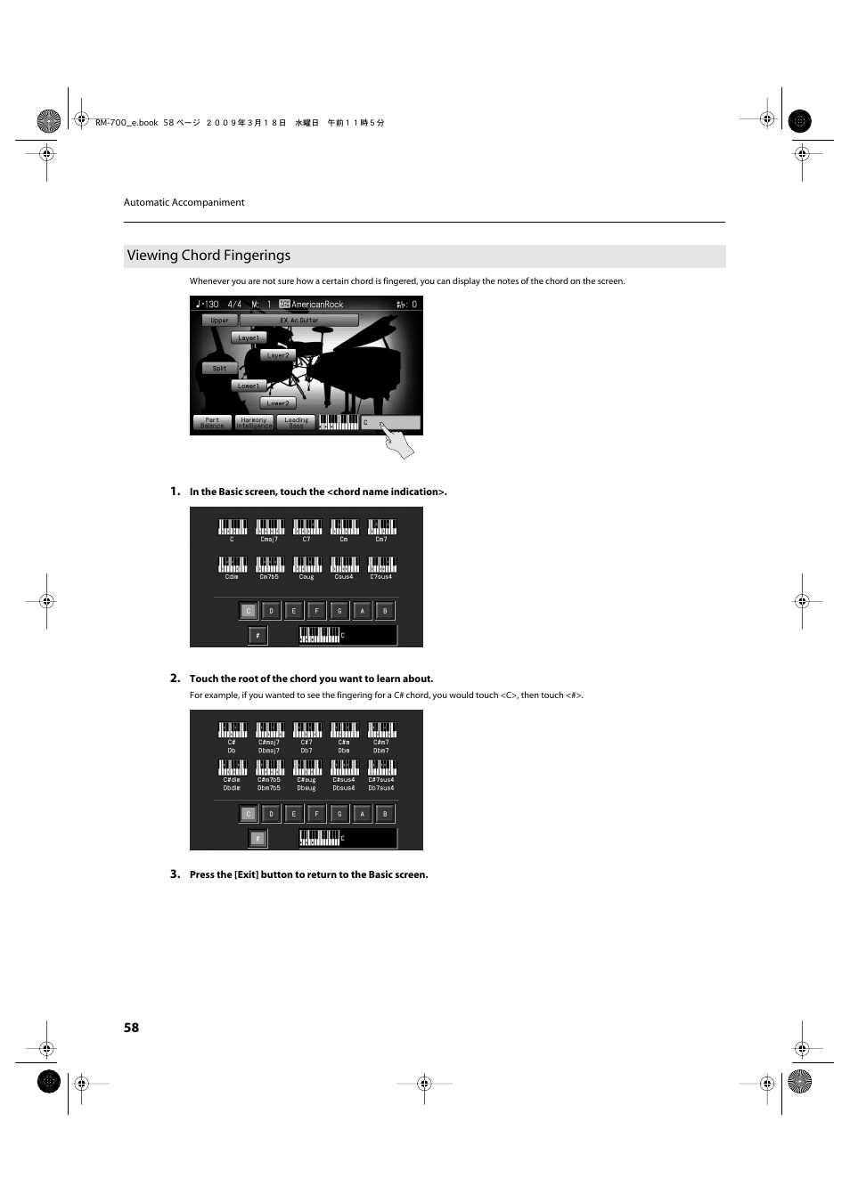 Viewing chord fingerings | Roland RM-700 User Manual | Page 57 / 238