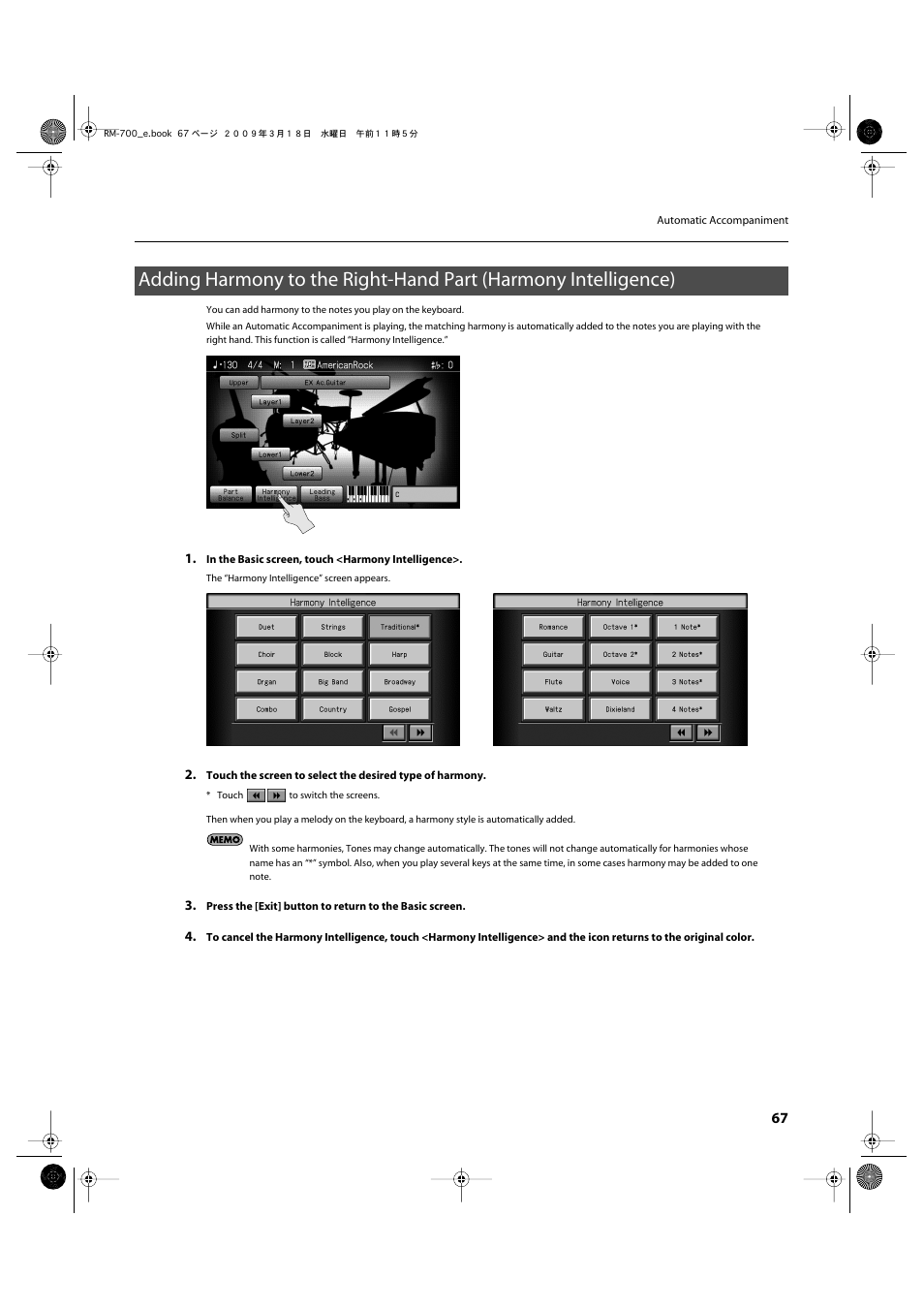 Roland RM-700 User Manual | Page 66 / 238