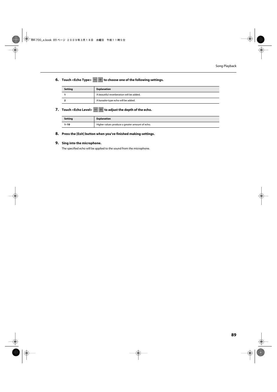 Roland RM-700 User Manual | Page 88 / 238