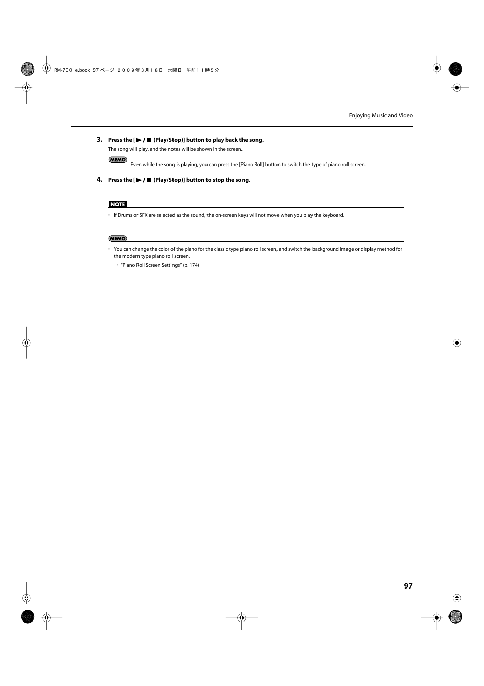 Roland RM-700 User Manual | Page 96 / 238