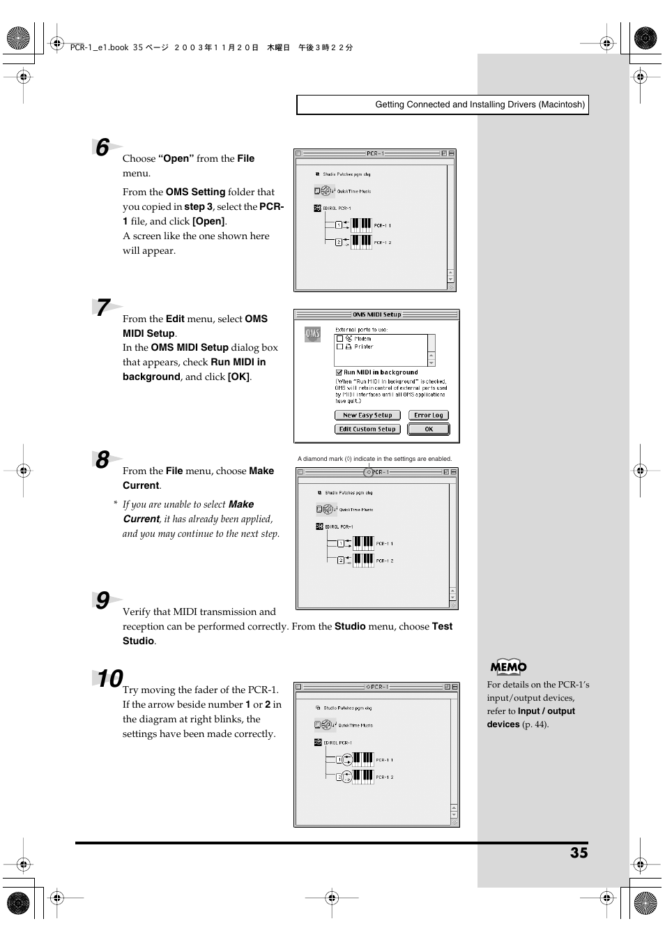 Roland PCR-1 User Manual | Page 35 / 128