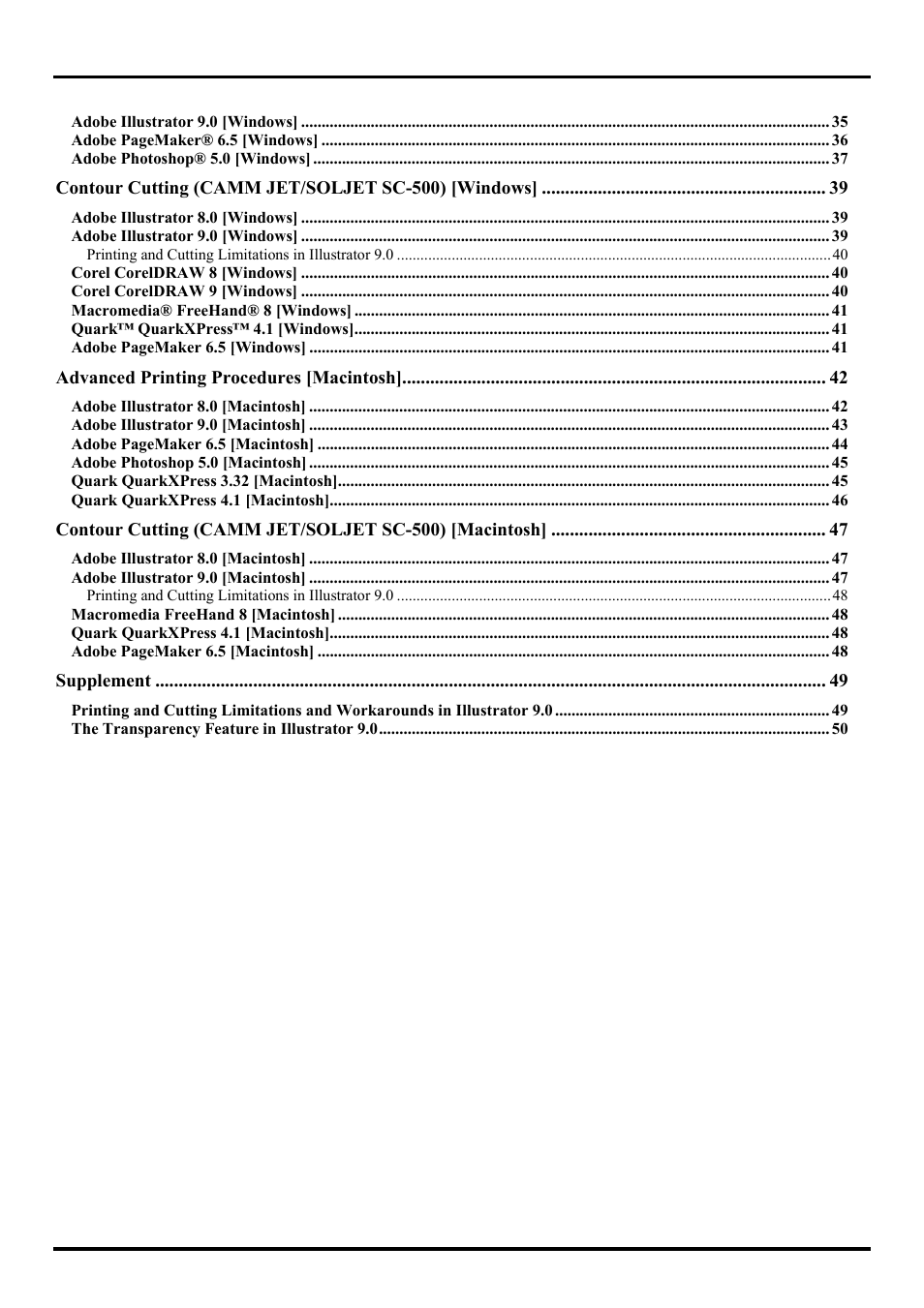 Roland ColorChoice  Ver. 4.5 User Manual | Page 4 / 52