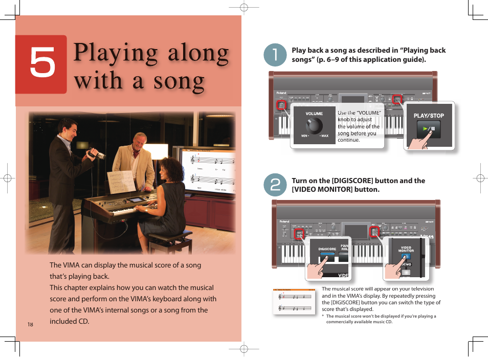 Roland Vima User Manual | Page 18 / 20