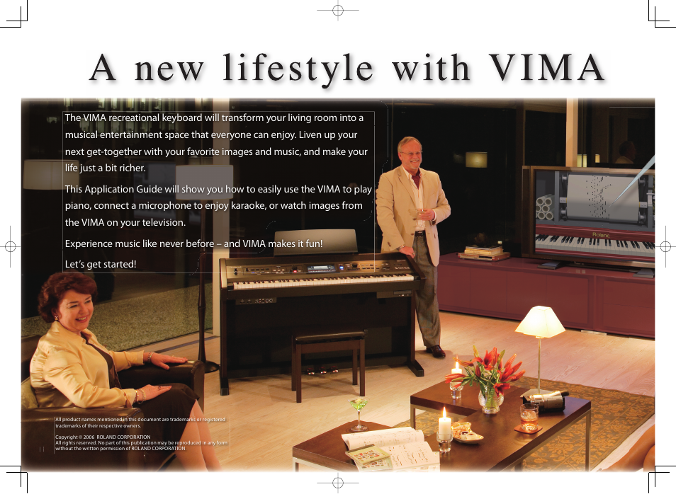 Roland Vima User Manual | Page 2 / 20
