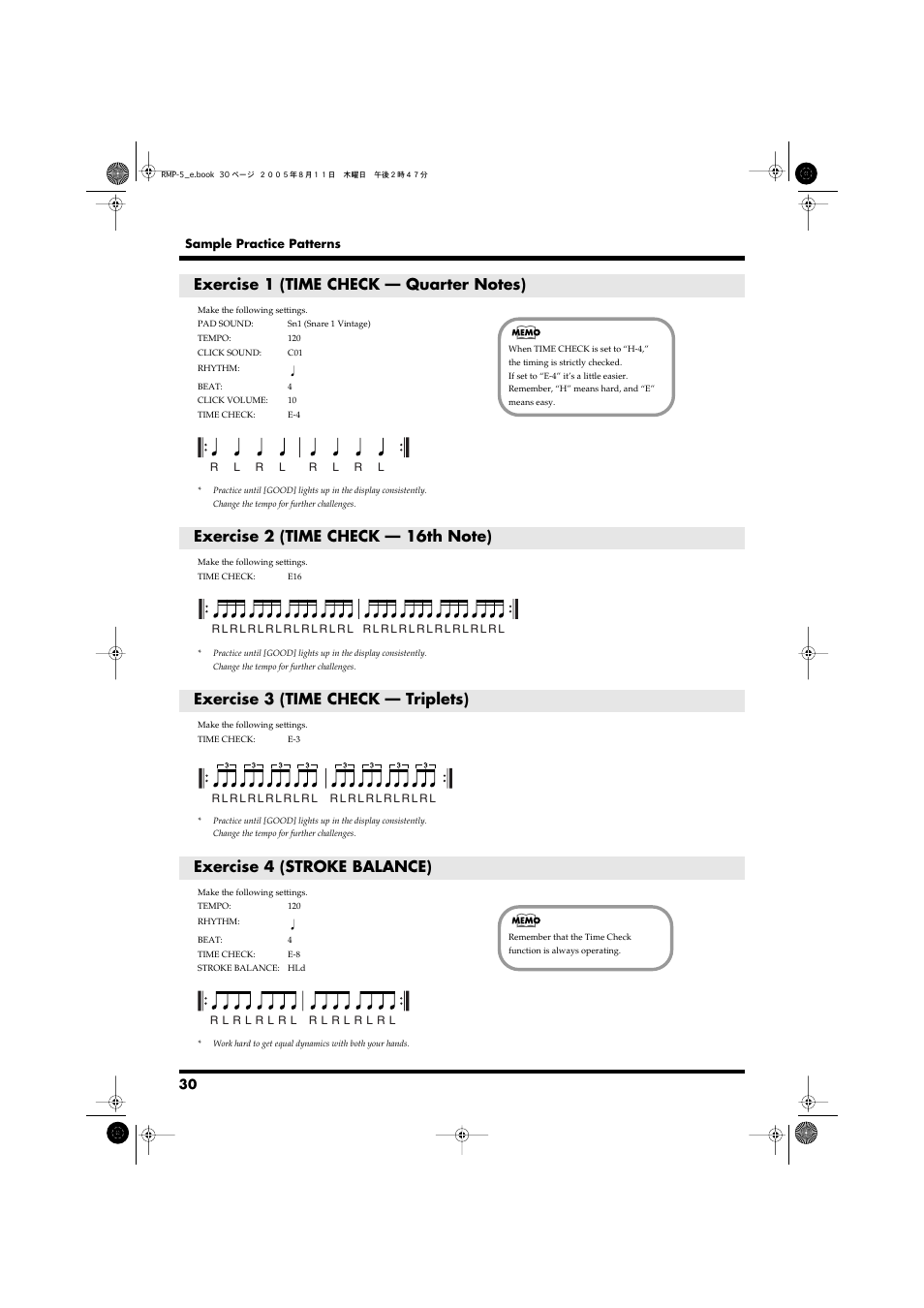 Roland RMP-5 User Manual | Page 30 / 36