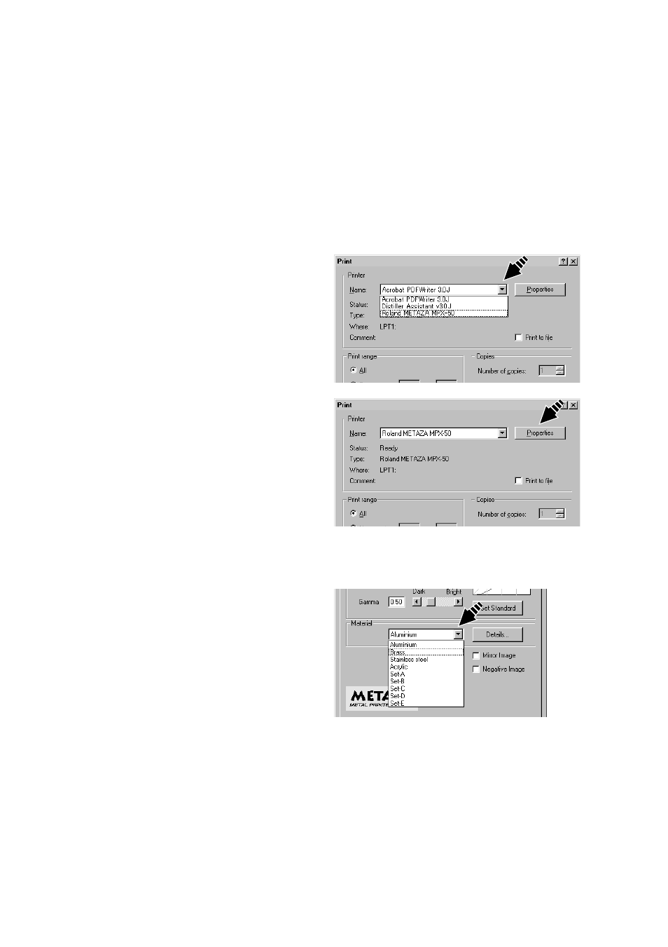 3 starting marking | Roland MPX-50 User Manual | Page 28 / 55