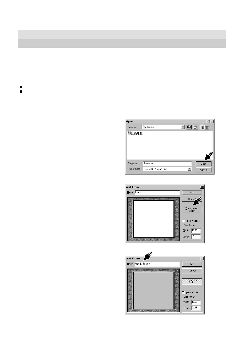 Registering your own original frames | Roland MPX-50 User Manual | Page 44 / 55