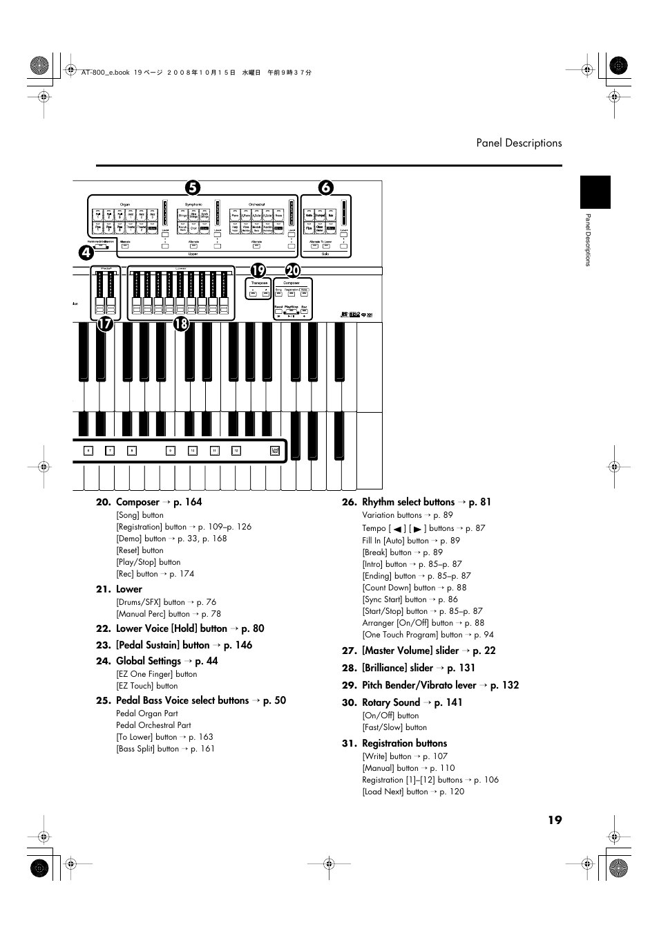 Roland AT800 User Manual | Page 19 / 292