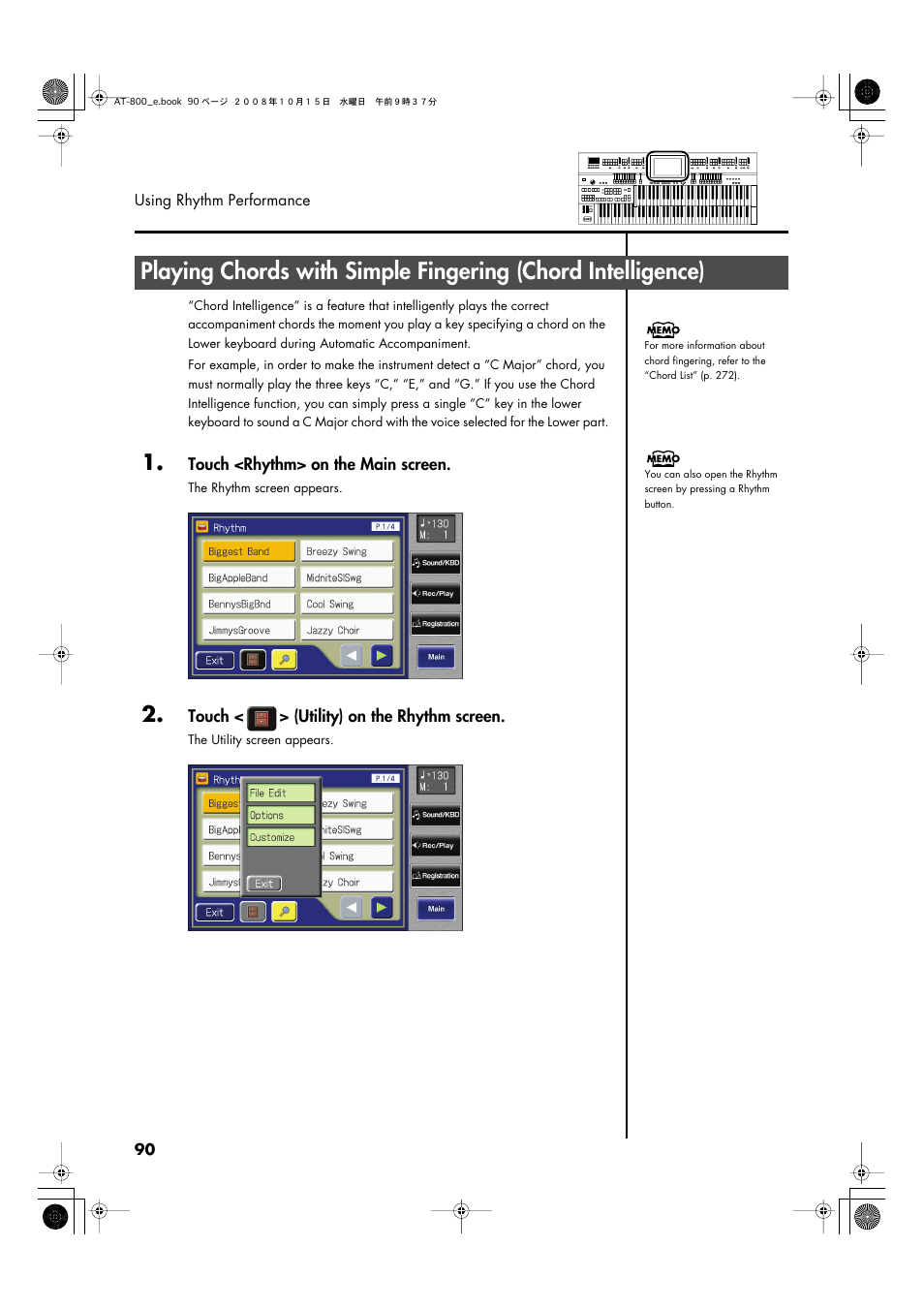 Roland AT800 User Manual | Page 90 / 292