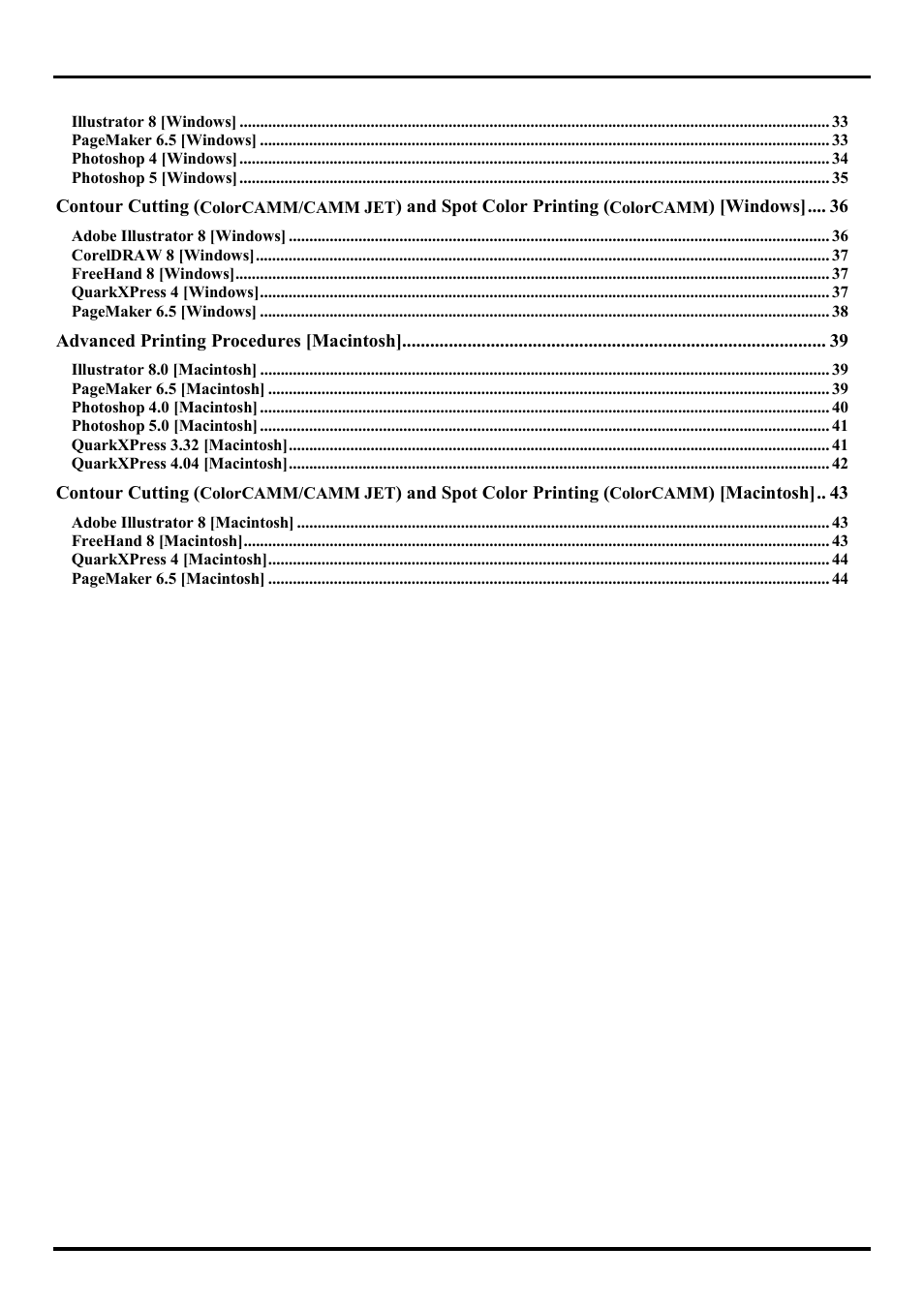 Roland COLORCHOICE User Manual | Page 4 / 45