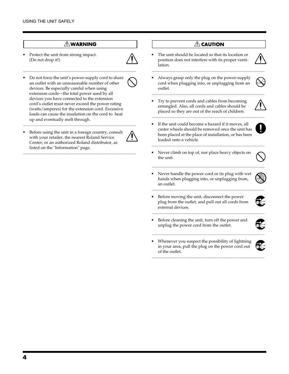 Roland DB-700 User Manual | Page 4 / 20