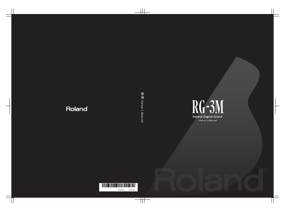 Roland RG-3M User Manual | 132 pages