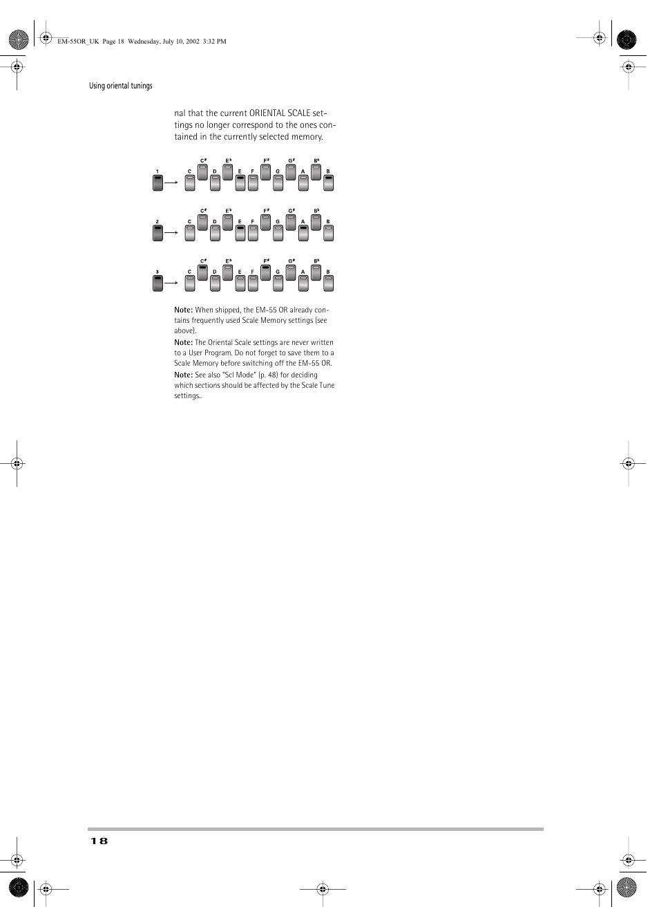 Roland EM-55 User Manual | Page 18 / 98