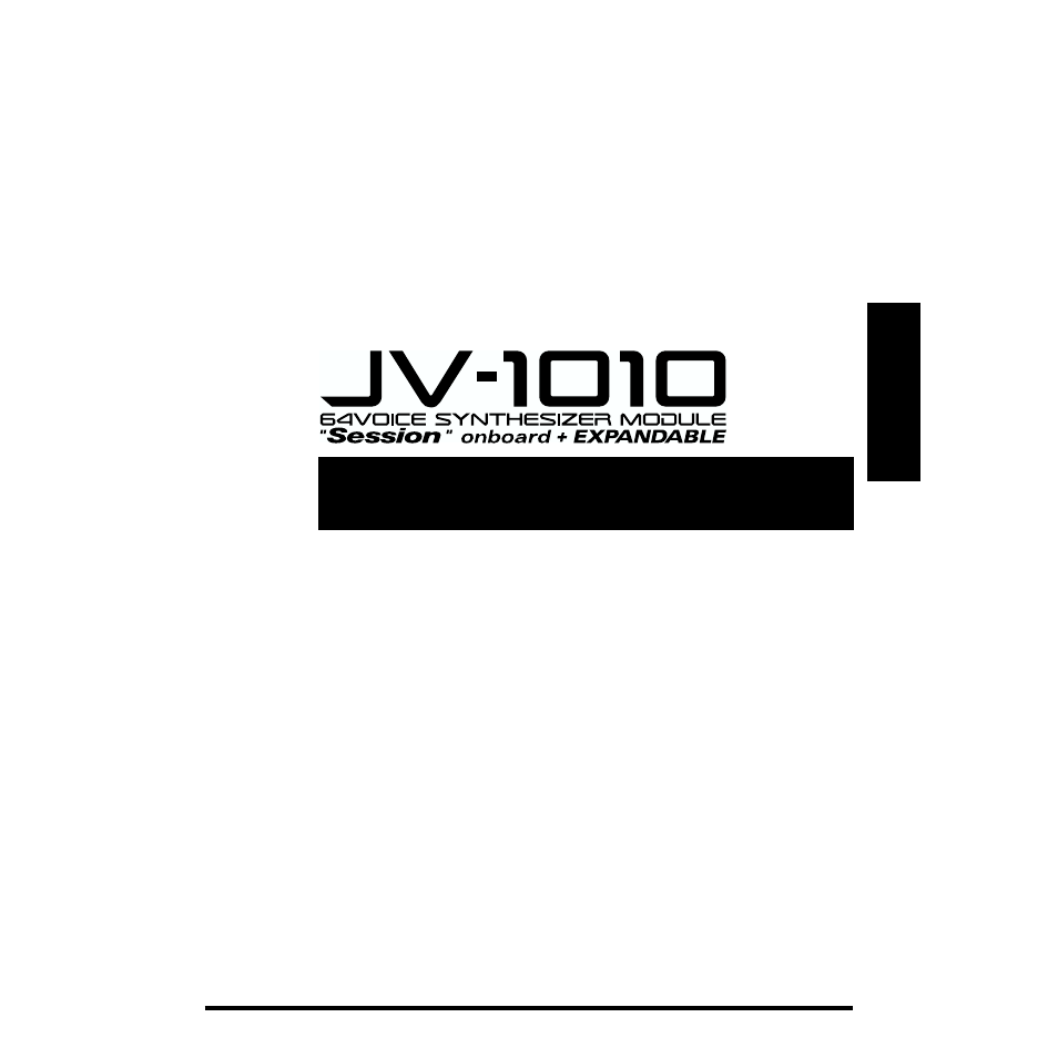 Appendices | Roland JV-1010 User Manual | Page 51 / 96