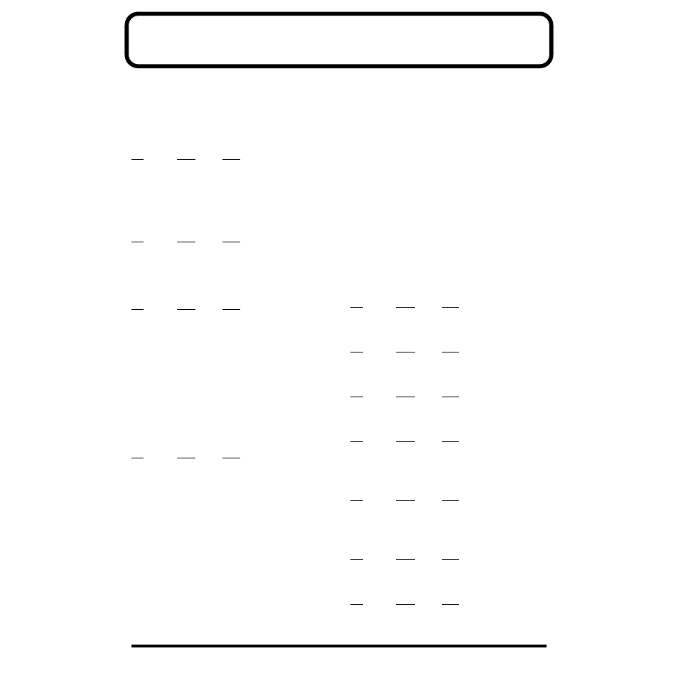 Midi implementation, Midi, Implementation | P. 68), Preset-a or user) are, Data reception, Channel voice messages, Polyphonic aftertouch, Control change | Roland JV-1010 User Manual | Page 68 / 96