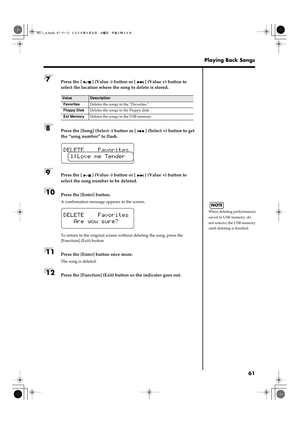 Roland RG-1 User Manual | Page 63 / 104