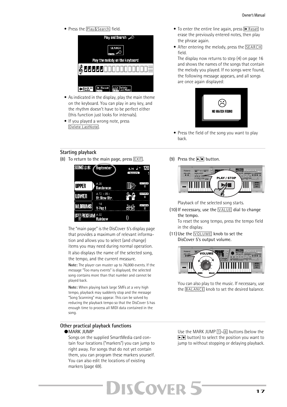 Roland PAINO DISCOVER5 User Manual | Page 19 / 124