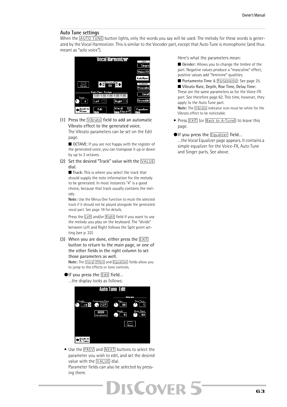 Roland PAINO DISCOVER5 User Manual | Page 65 / 124