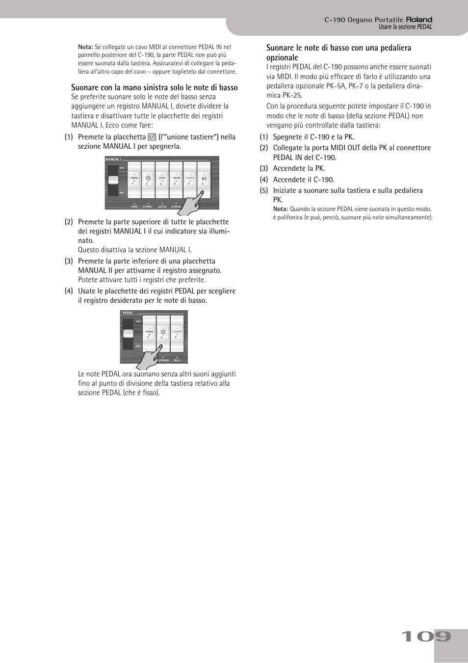 Roland C-190 User Manual | Page 109 / 152