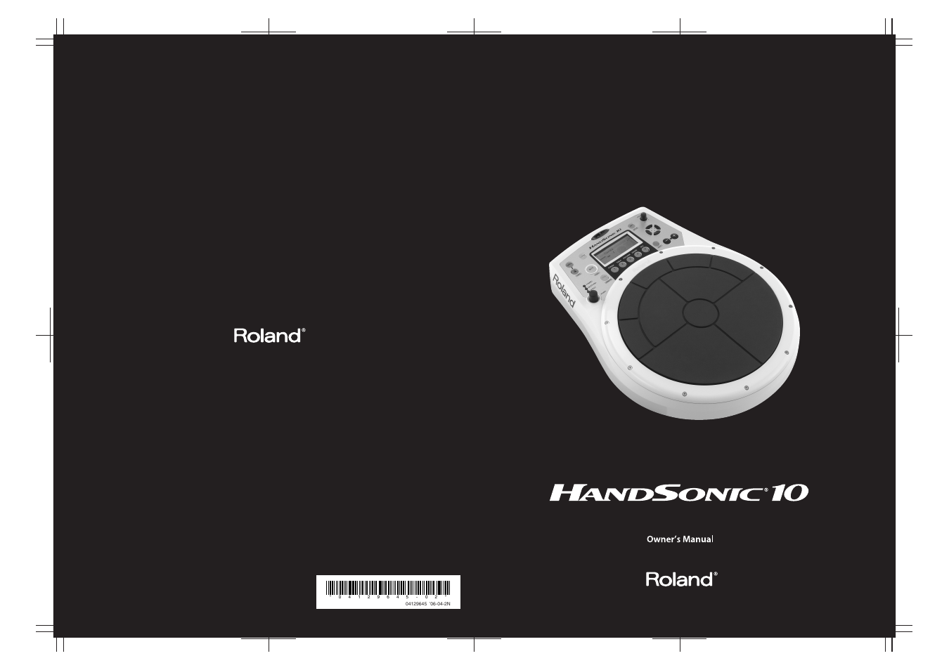 Roland HandSonic 10 User Manual | Page 56 / 56