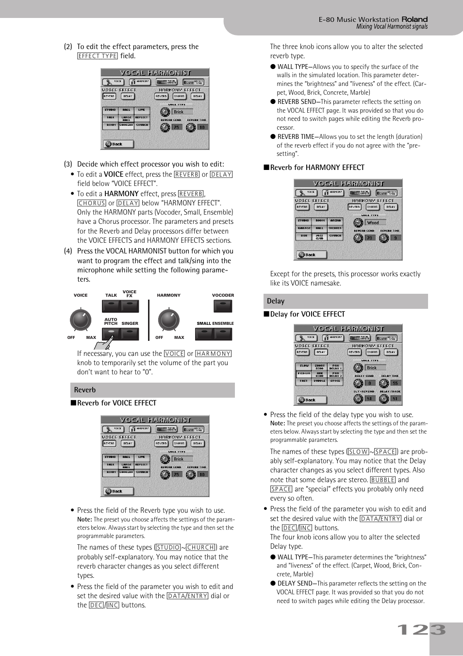 Roland E-80 User Manual | Page 123 / 284
