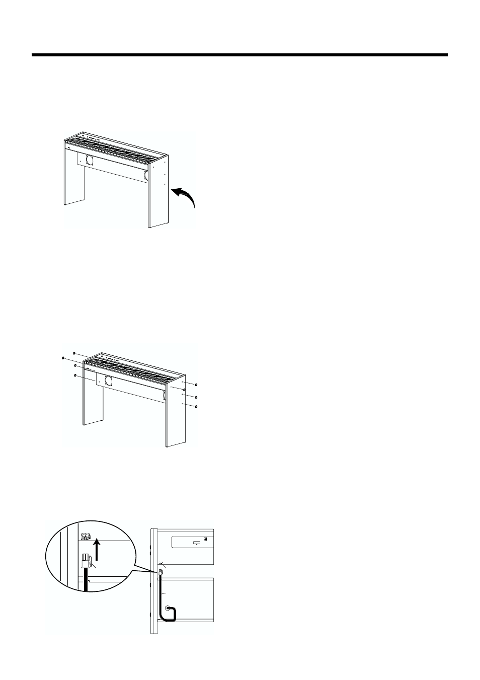 7introduction, If the stand is uneven, When moving the instrument | When disassembling, When changing the orientation of the speaker box | Roland F-90. User Manual | Page 7 / 32