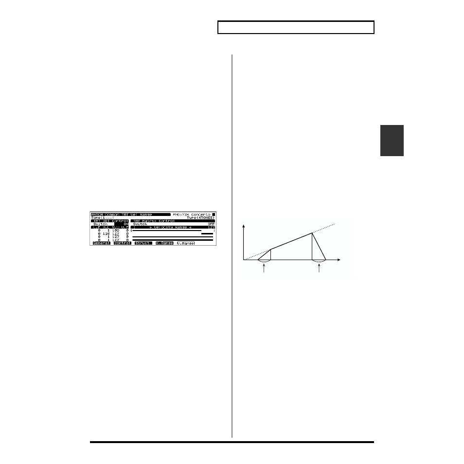 V. range (patch velocity range) | Roland XV-5080. User Manual | Page 133 / 312