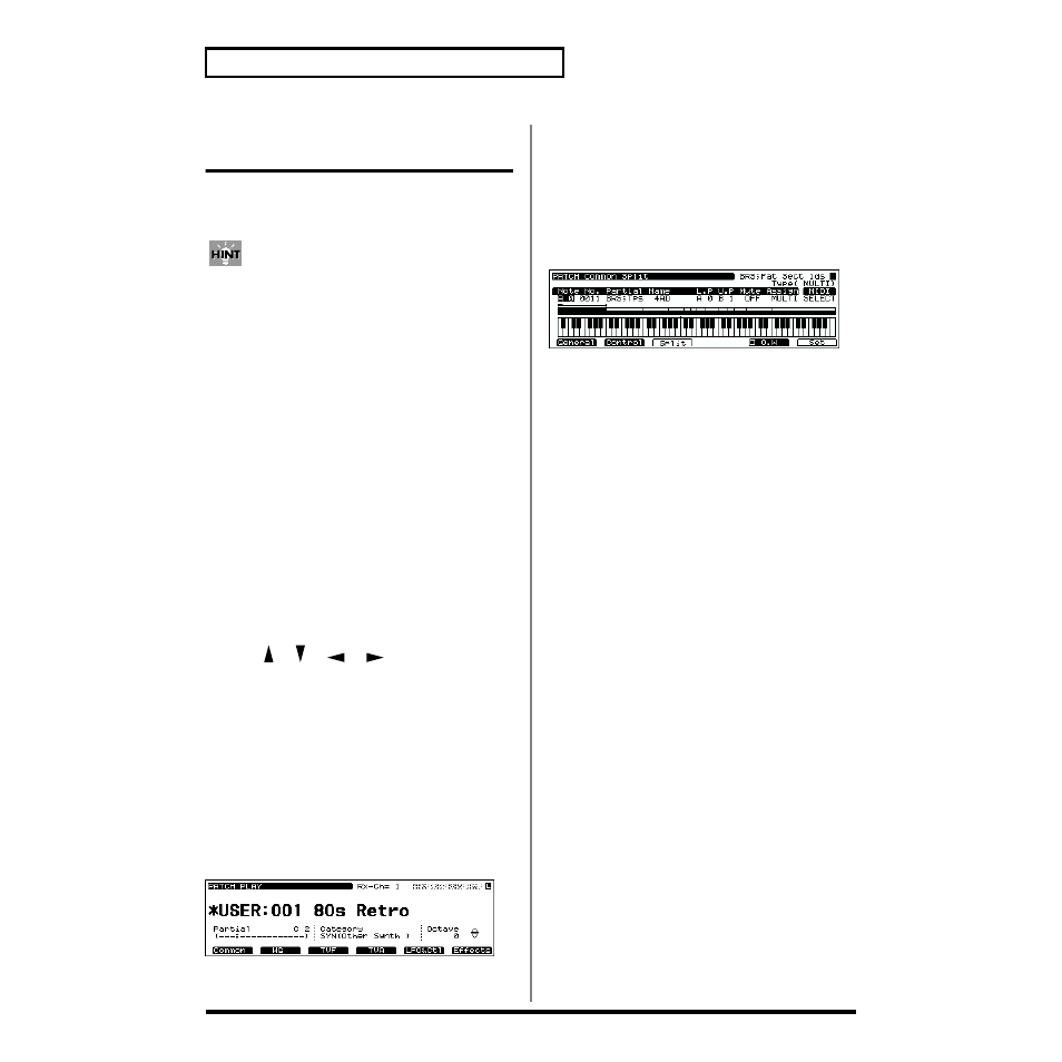 Creating multi-partial patches, Assigning partials | Roland XV-5080. User Manual | Page 148 / 312