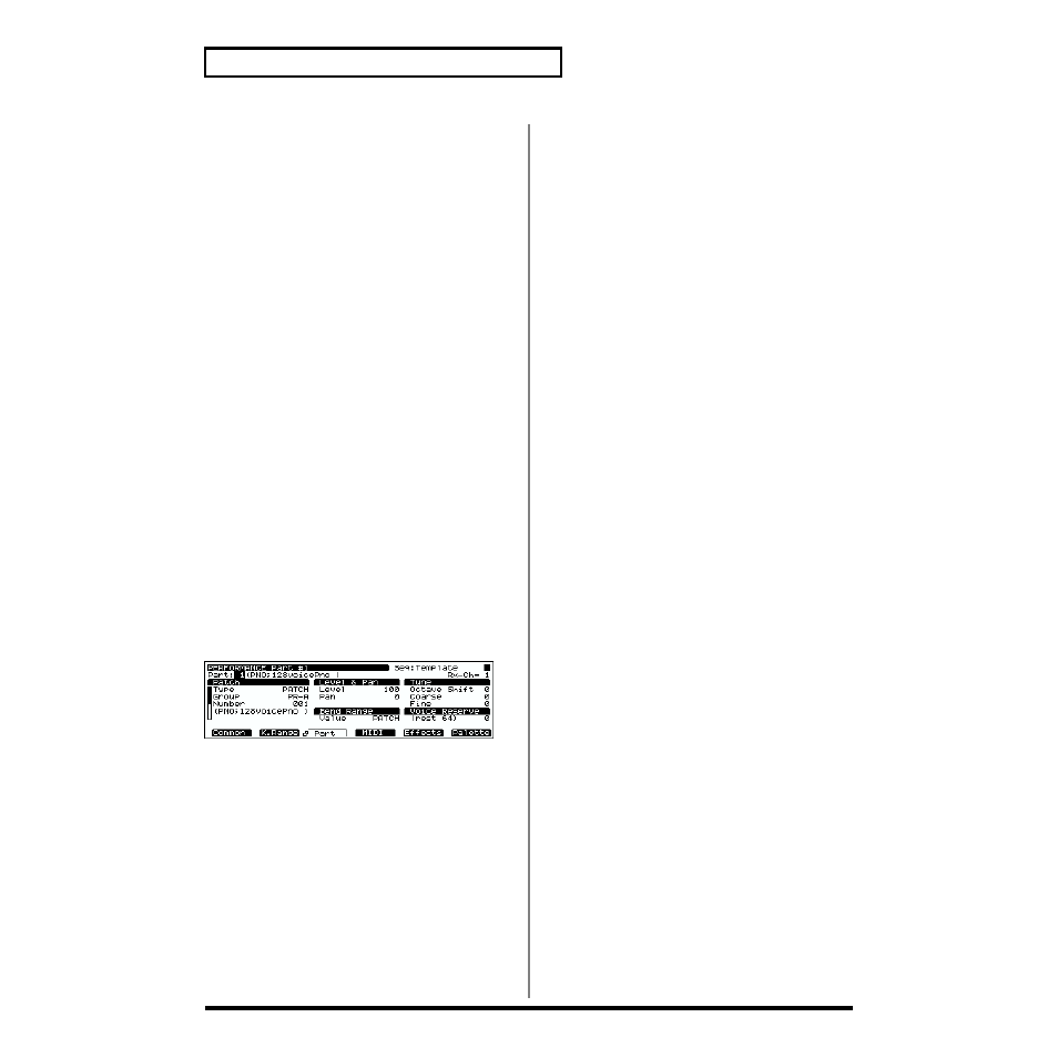 To part (p. 162), S patch or rhythm set (patch) (p. 162), Polyphony (p. 162) | Roland XV-5080. User Manual | Page 162 / 312