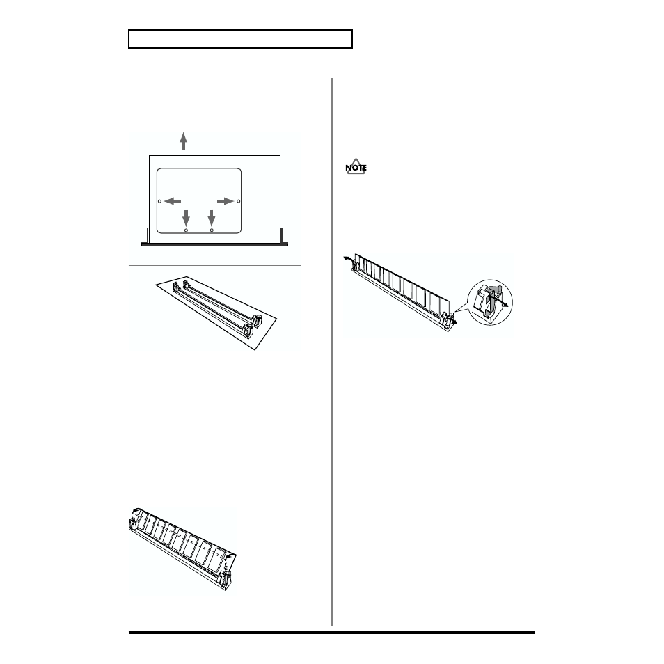 Removing simms | Roland XV-5080. User Manual | Page 182 / 312