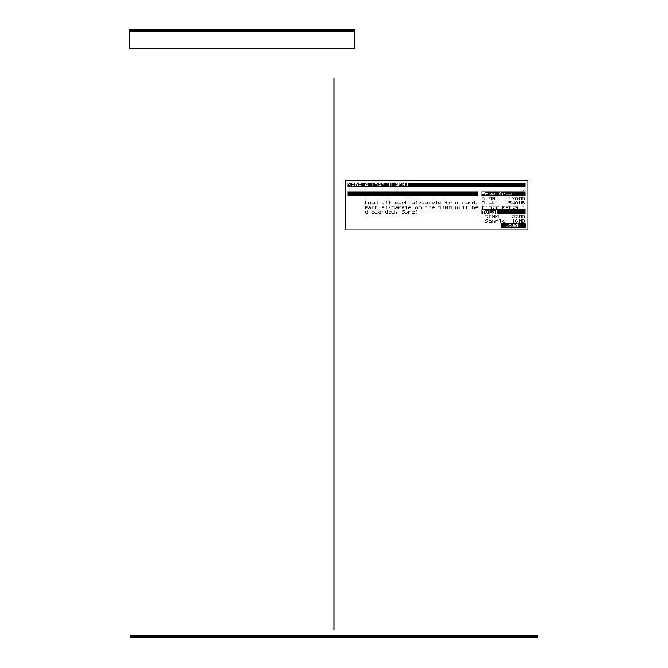Sample load | Roland XV-5080. User Manual | Page 188 / 312