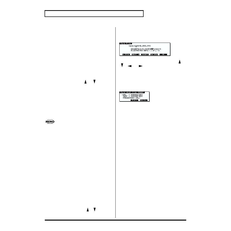 Formatting a memory card, Saving data, Formatting a memory card saving data | Roland XV-5080. User Manual | Page 196 / 312