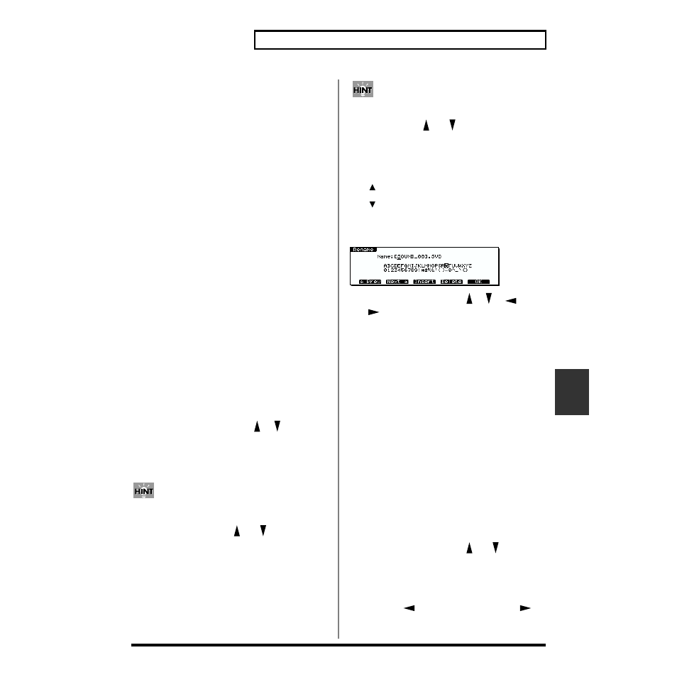 Organizing the contents of memory cards | Roland XV-5080. User Manual | Page 197 / 312