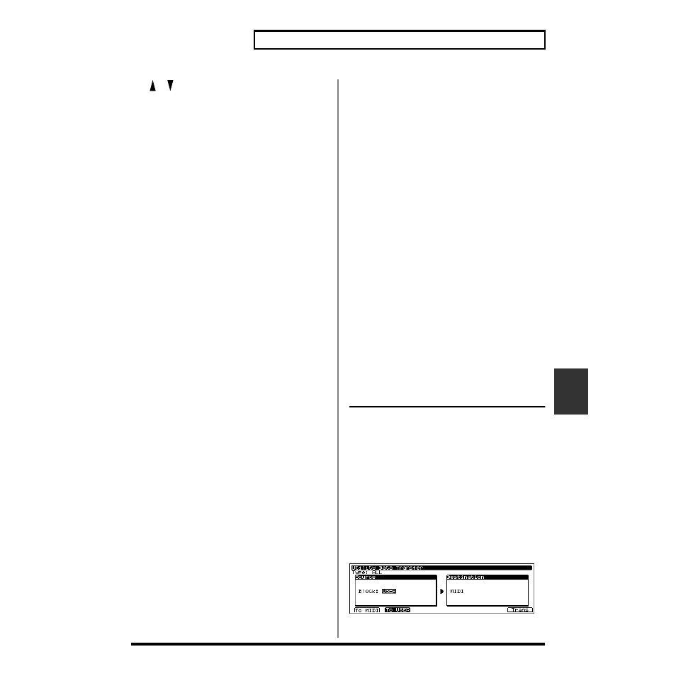 Transmitting to an external midi device | Roland XV-5080. User Manual | Page 203 / 312