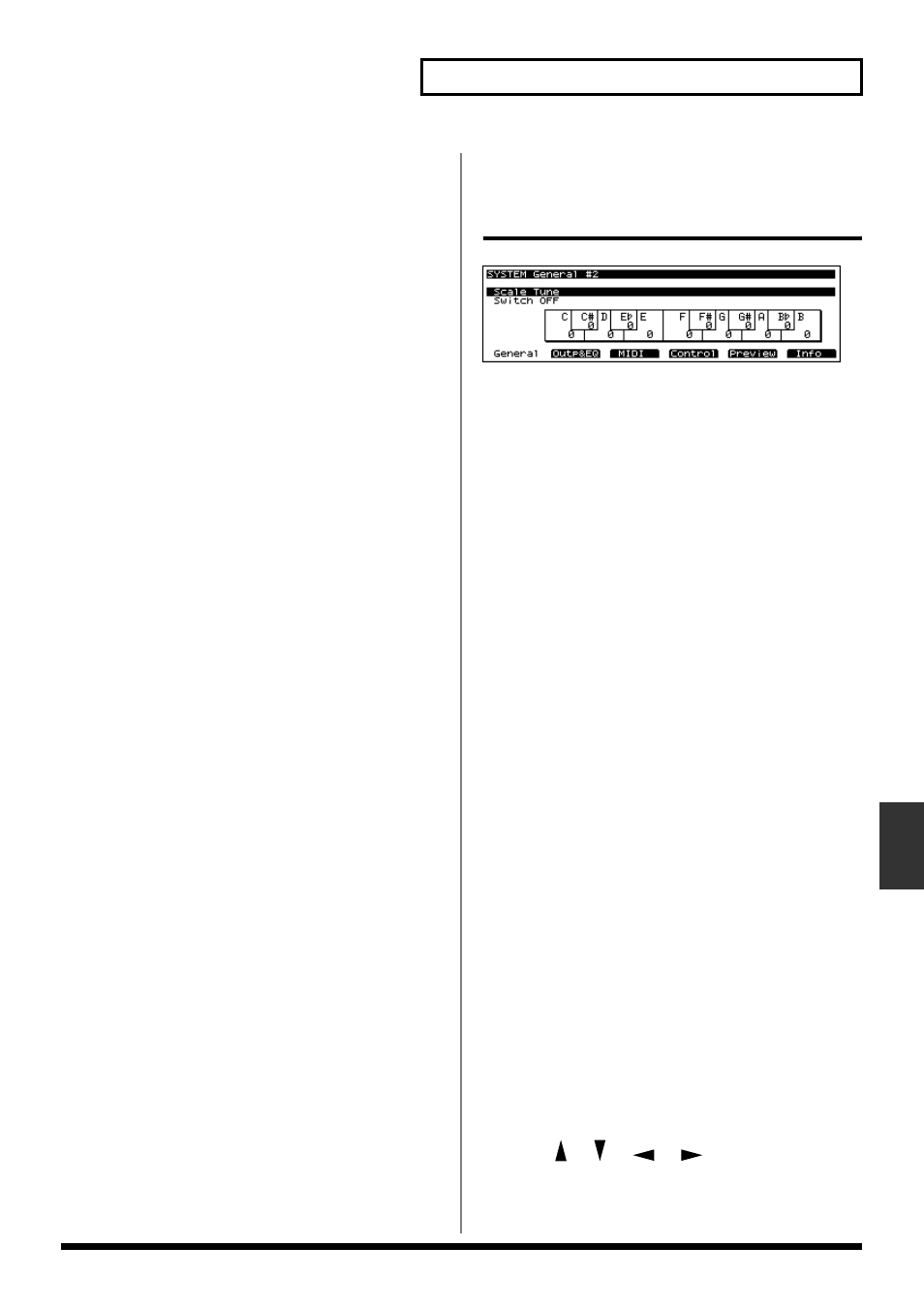 Setting the tuning and volume settings, Setting the system tempo | Roland XV-5080. User Manual | Page 209 / 312