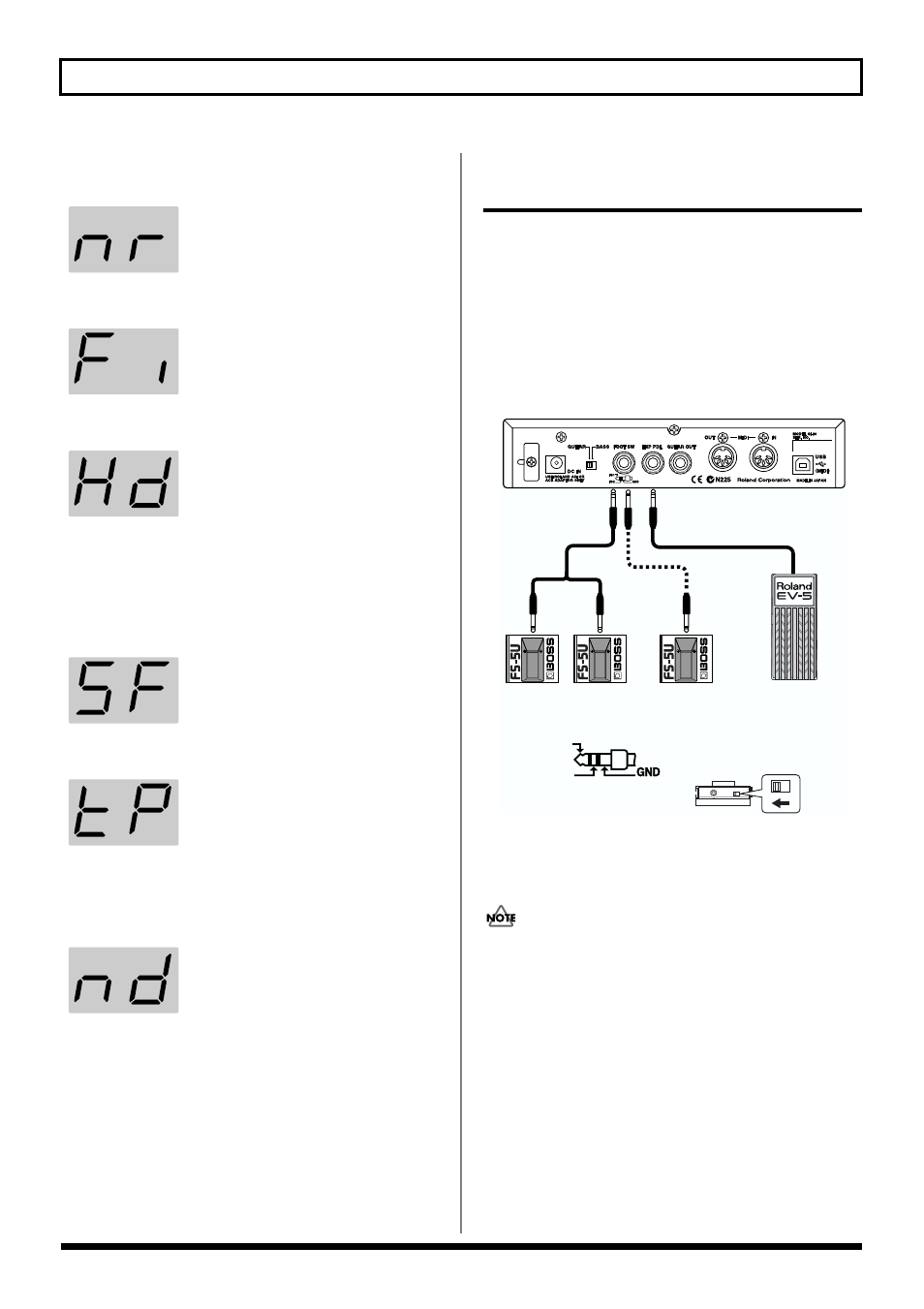 Setting the pedal and switch functions (assign), Assign (p. 19) | Roland GI-20 User Manual | Page 19 / 72