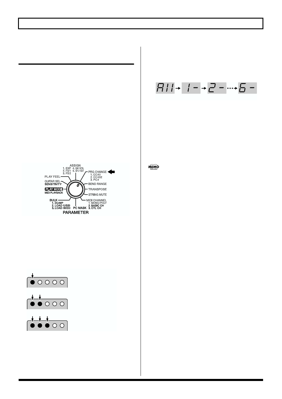 Switching sounds on external devices (prg change), Prg change (p. 25), 25 chapter 2 creating your own settings (patches) | Roland GI-20 User Manual | Page 25 / 72