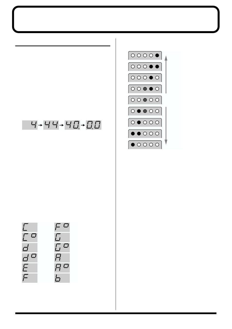 Tuning (tuner), Chapter 3, Convenient functions featured by the gi-20 | Master tune (p. 28) | Roland GI-20 User Manual | Page 28 / 72