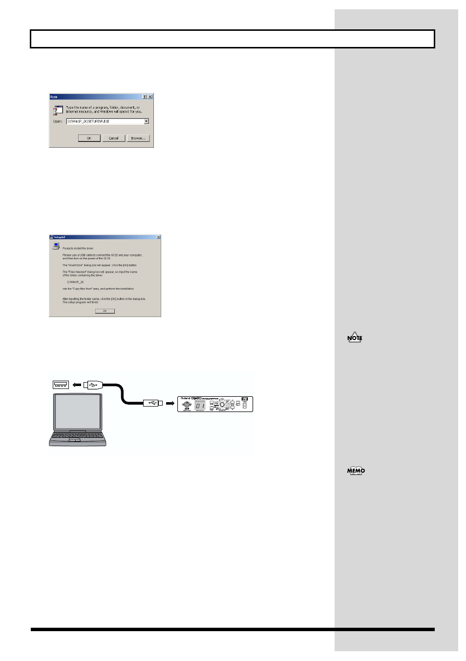 52 installing & setting up the driver (windows) | Roland GI-20 User Manual | Page 52 / 72