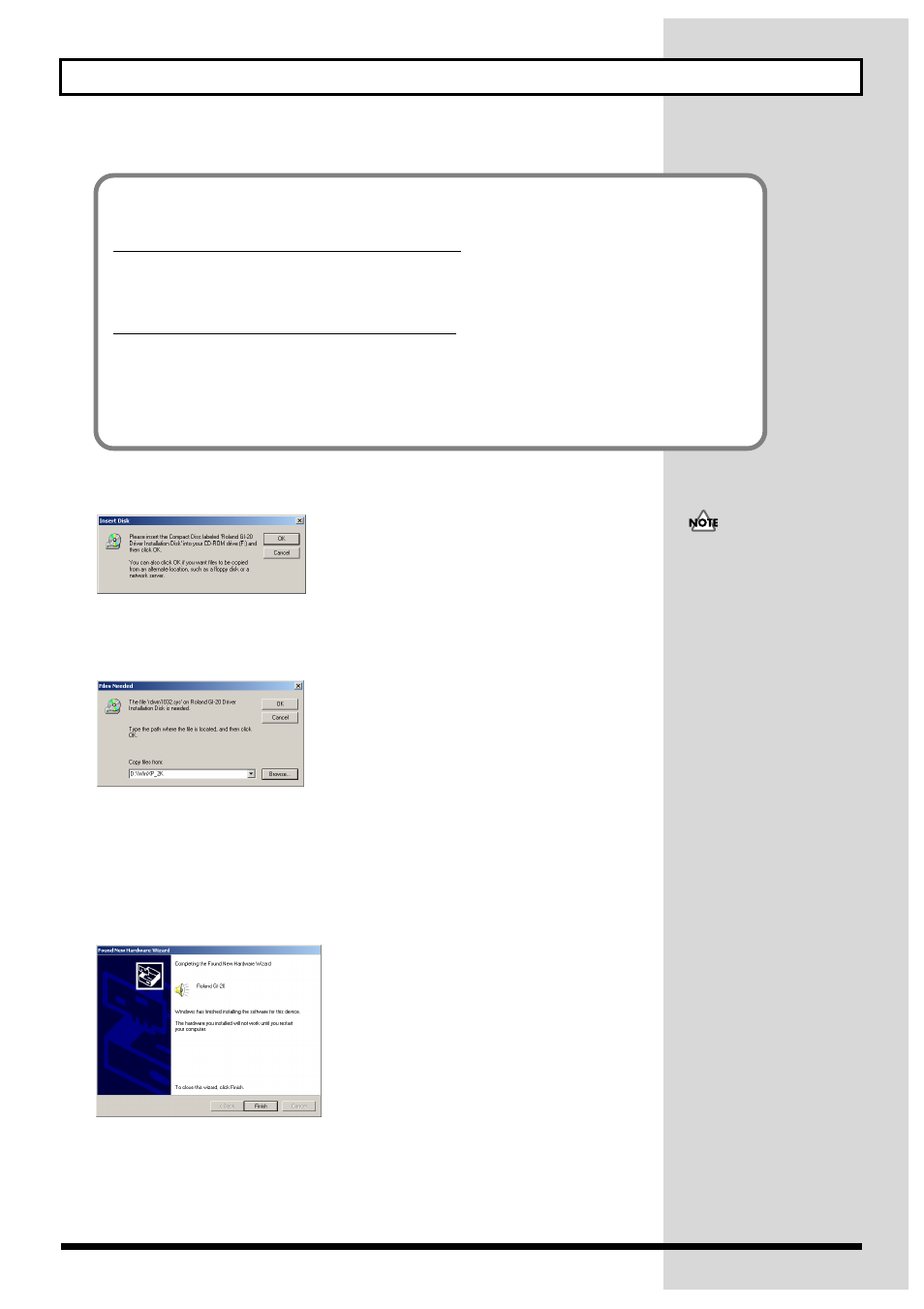 53 installing & setting up the driver (windows) | Roland GI-20 User Manual | Page 53 / 72