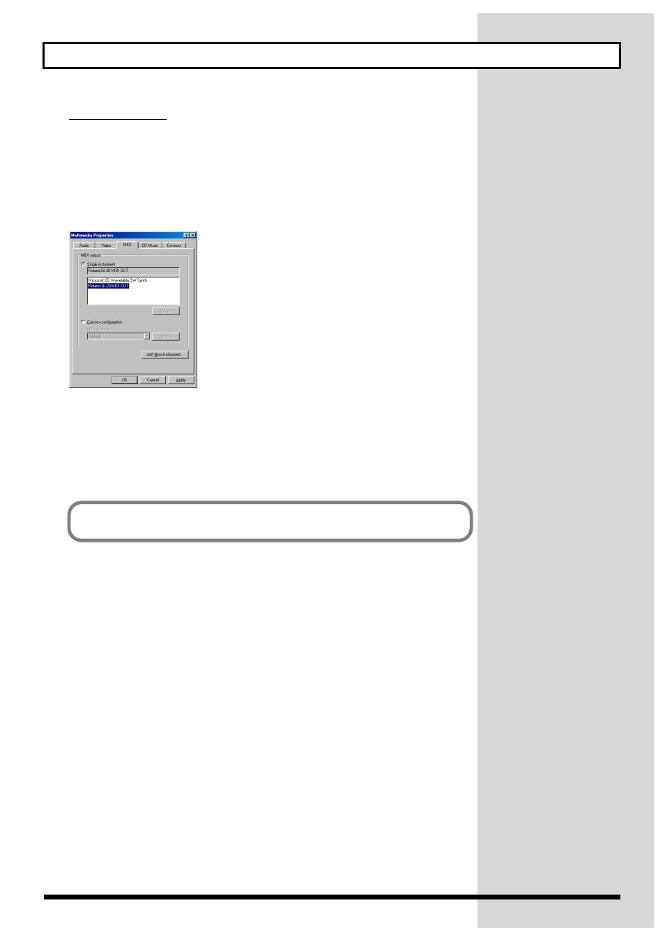 58 installing & setting up the driver (windows) | Roland GI-20 User Manual | Page 58 / 72